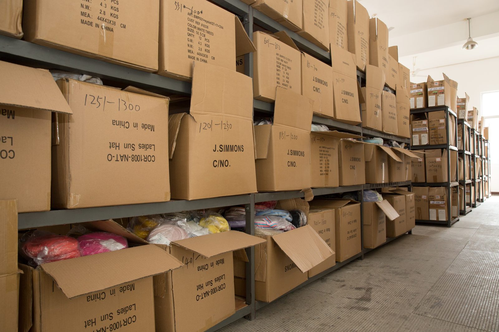 Trims aisle