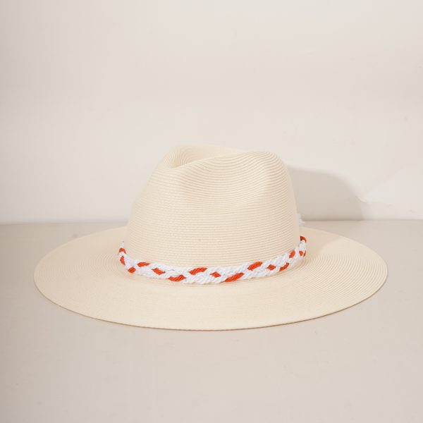 Paper Braid Panama hat style