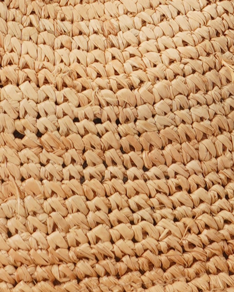Raffia Crochet material sample